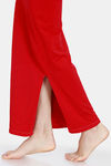 Zivame All Day Slit Mermaid Saree Shapewear - Red Bud — thumbnail 7